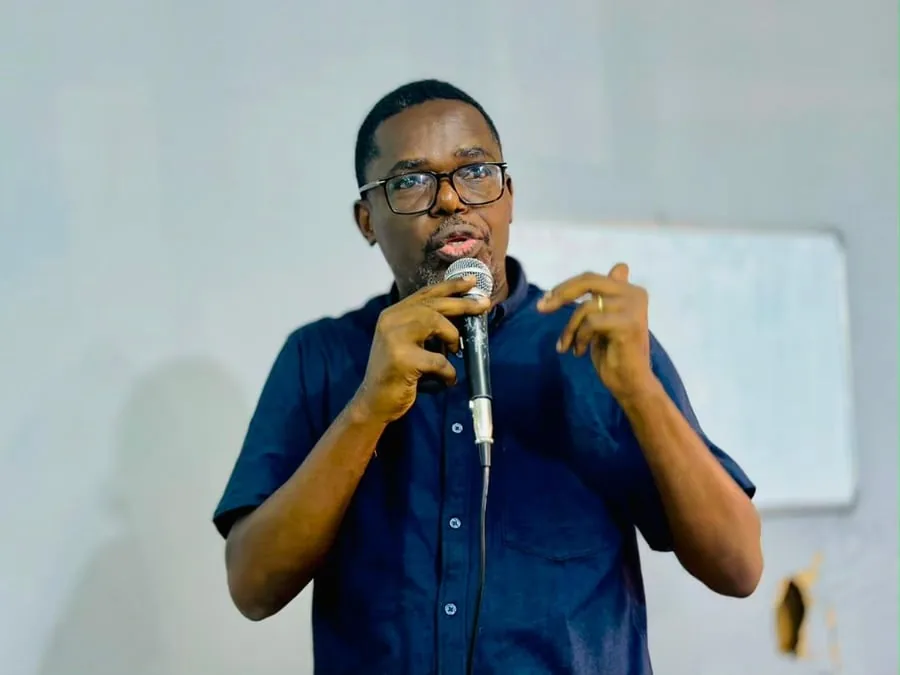 Mr. SEKE VANGU Max lors de la Matinée scientifique du 3 juillet 2026