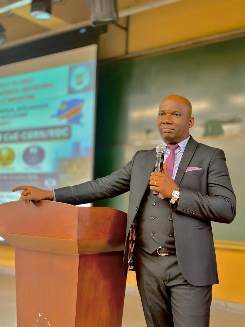 Prof. TANGOU TABOU Thierry, Coordonnateur et Point Focal National du CoE-CBRN/RDC